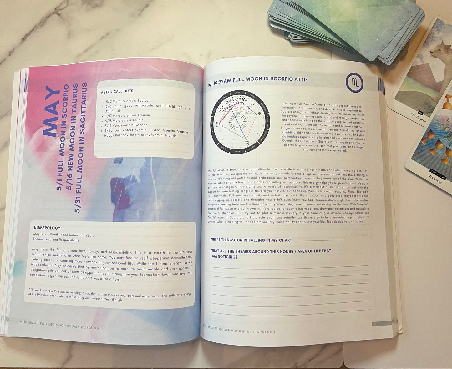 2026 Moon Ritual Workbook
